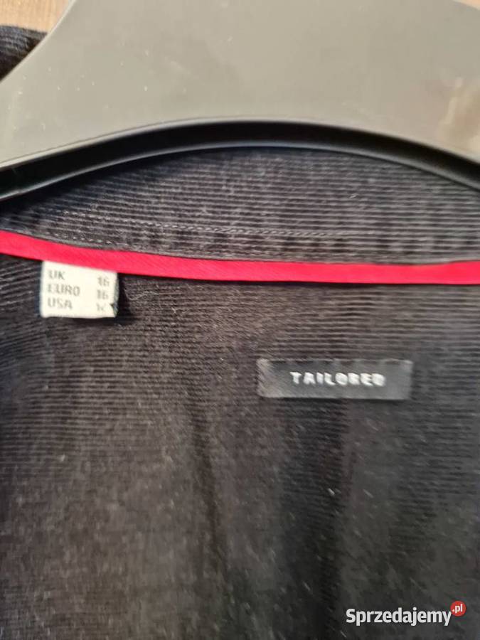 czarna sztruksowa koszula czarny Tłuszcz