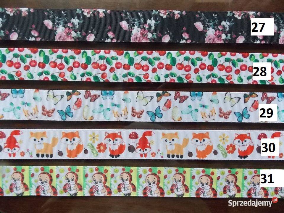 Wstążki rypsowe bajkowe Disney 25 mm