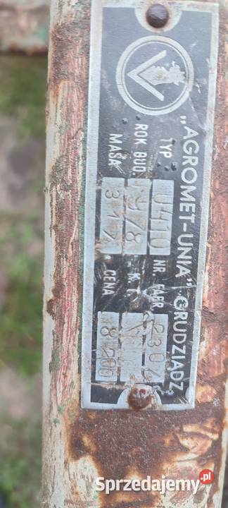 Kultywator agregat Unia Grudziądz 24m Godziesze Wielkie