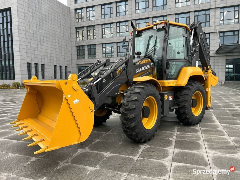 Koparko Ładowarka XCMG TYP XC8S3580 Fabrycznie mazowieckie