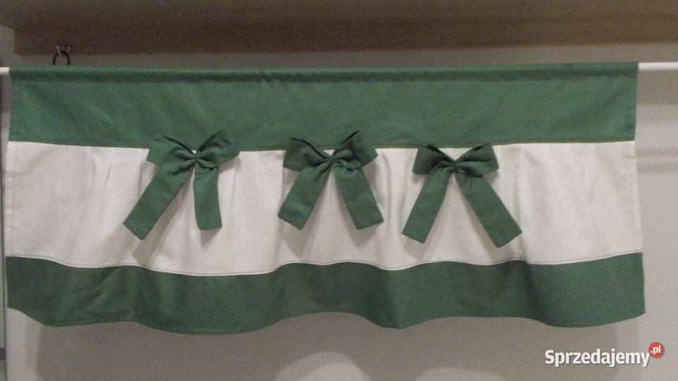 firanki zazdrostki lambrekiny komplety na okno Wystrój okien Wystrój okien Włocławek