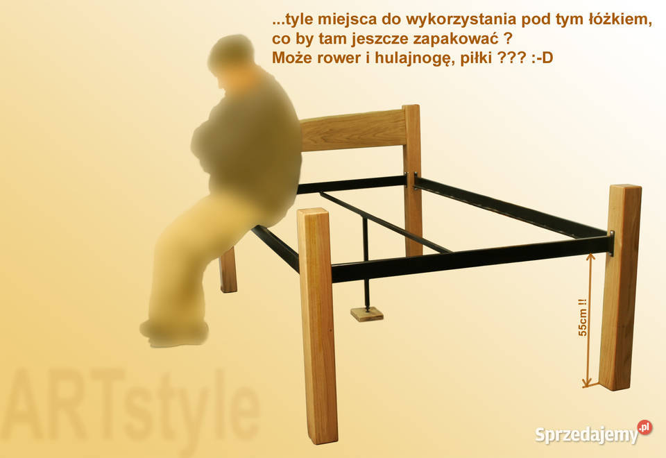 łóżko pakowne wysokie podkarpackie Krosno
