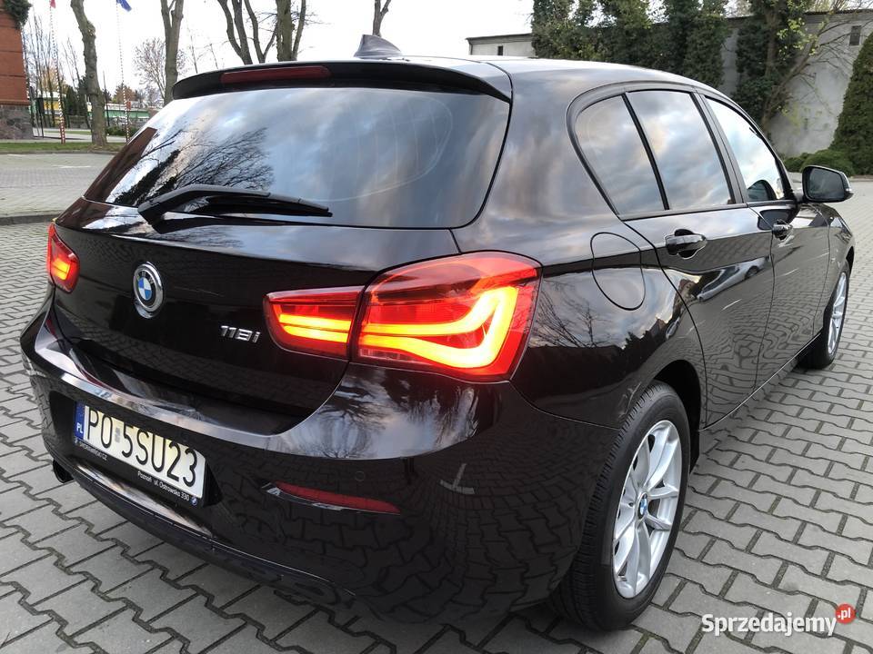 BMW Seria 1 Lift F20 118i 2017 Bezwypadkowe