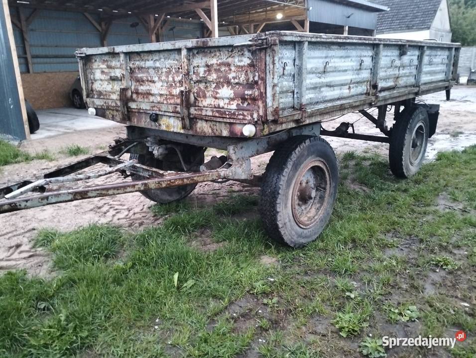 Przyczepa rolnicza zlomu