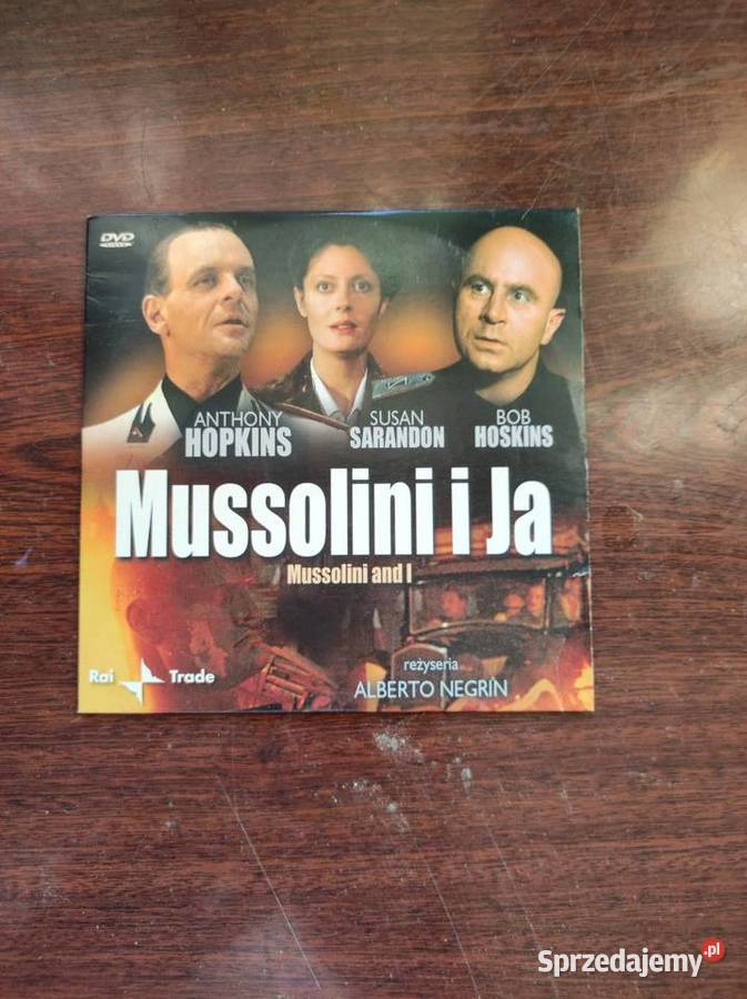 Mussolini i Ja film DVD anthony hopkins susan Kielce