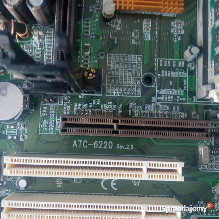 Retro płyta główna ATC6220 rev20 ram 2 x Intel Płyty główne Szczecin sprzedam