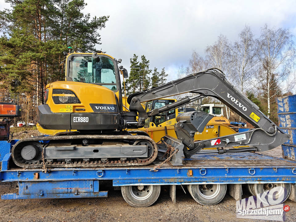 Volvo ECR88D Obrót w obrysie Ramię offset nie Ostrowiec Świętokrzyski