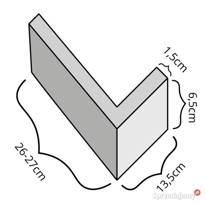 Płytki z cegły Modern Narożnik wszystkie kolory mazowieckie Warszawa