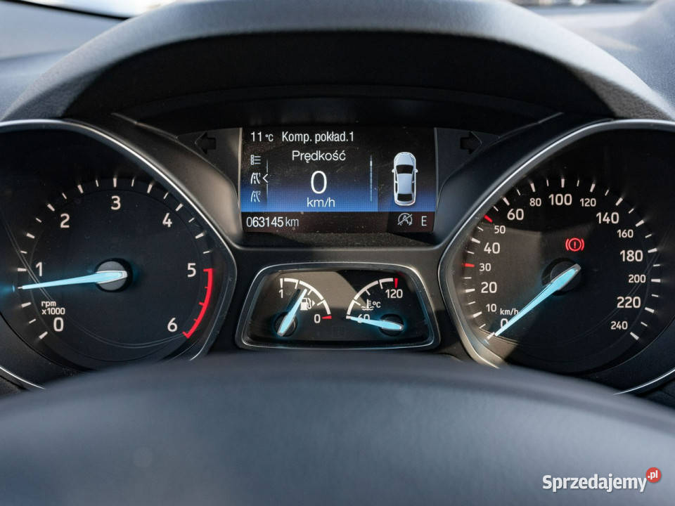 Ford Kuga 20 TDCi 150 4x4 HAK Pakiet zimowy Kcof ogranicznik prędkości Gdańsk