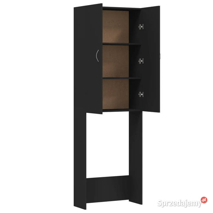 Szafka na pralkę czarna 64 x 255 x 190 WM808414 mazowieckie Warszawa sprzedam