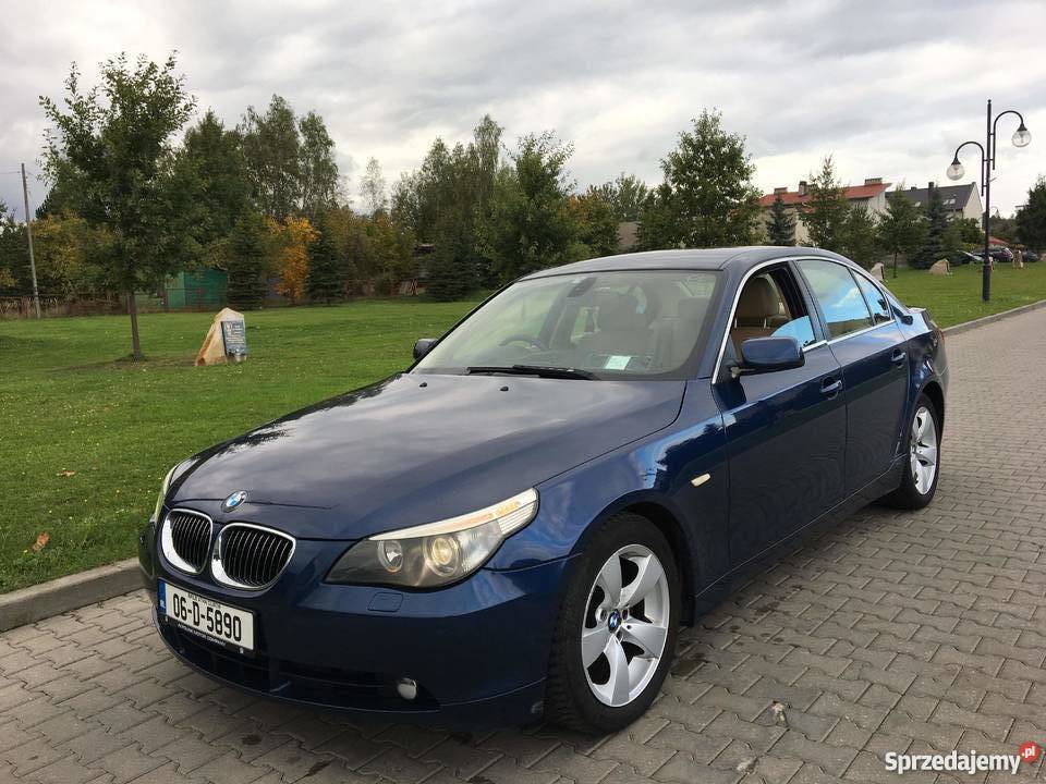 BMW E60 30d 06r Duza Navi Headup zadbana anglik ABS Skarżysko-Kamienna