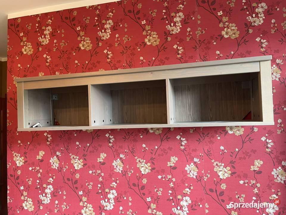 Półka IKEA Hemnes wisząca szarobrązowa