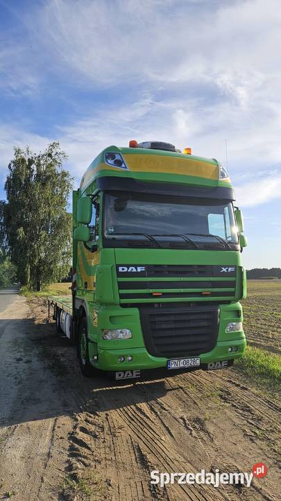 Samochód ciężarowy DAF FAR Platforma 462KM Pniewy sprzedam