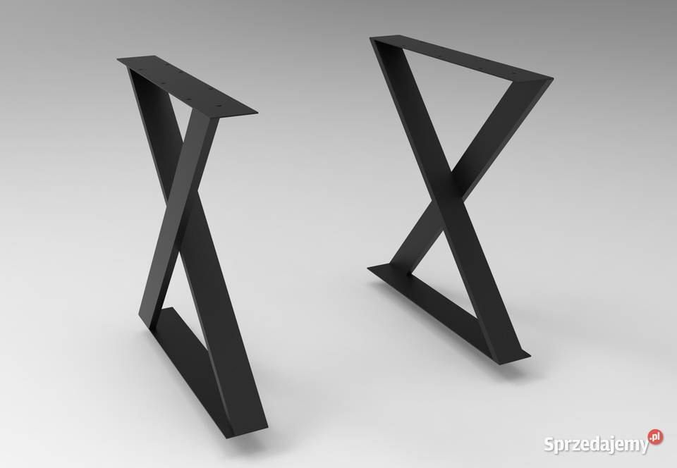 Nogi do stołu biurka stelaż komplet 2 noga loft 72cm sprzedam