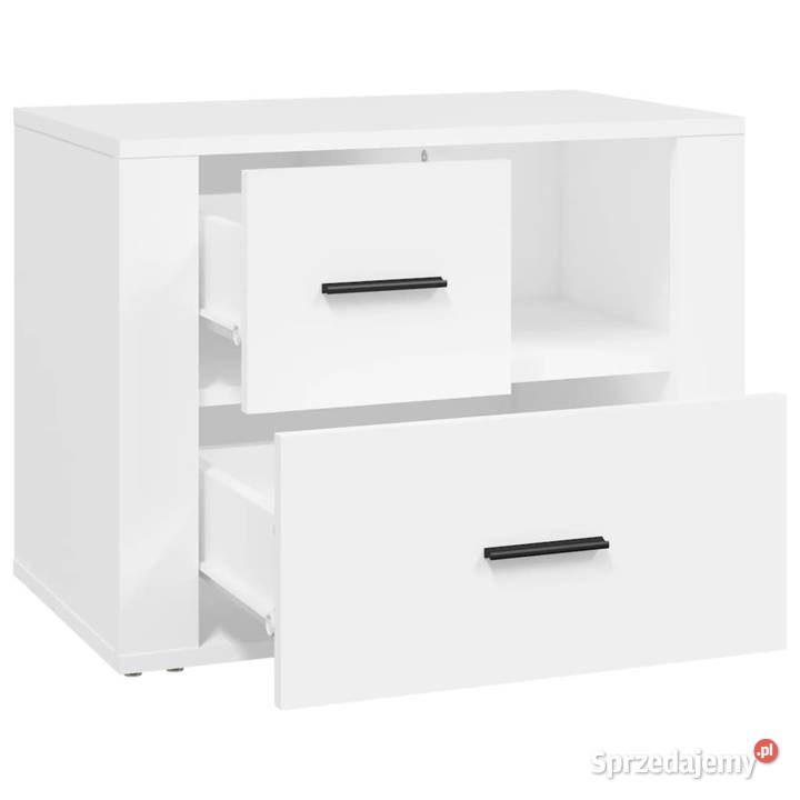 Szafka nocna biała 60x36x45 materiał Szafki Warszawa