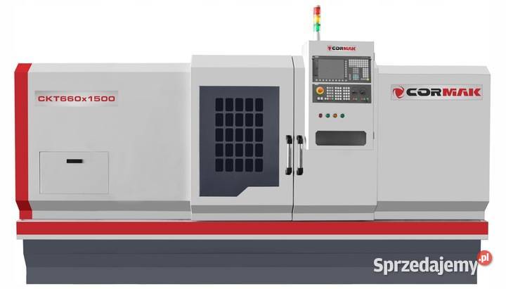 TOKARKA CNC DO METALU CORMAK 660x1500 SIEMENS Siedlce