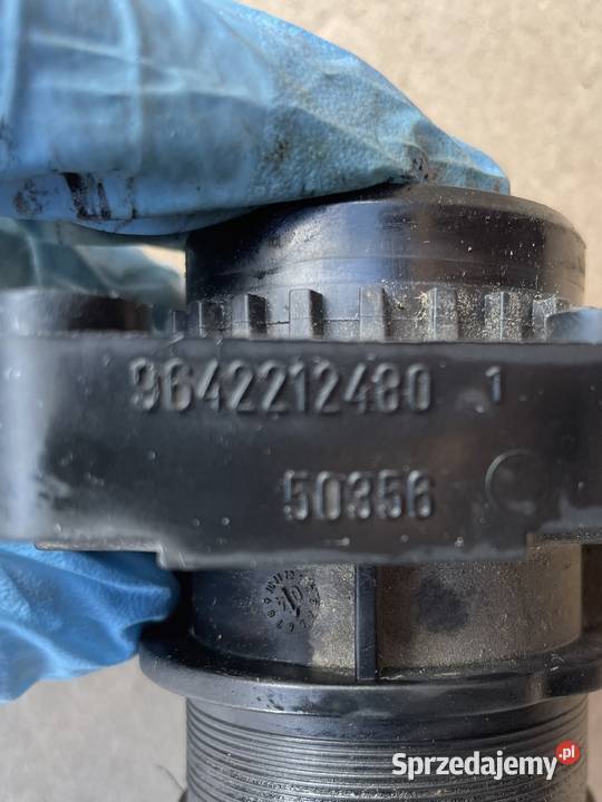 9655509780 króciec kolektora Peugeot 307 Citroen Kolektory ssące Szczecin sprzedam