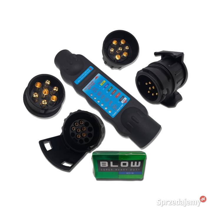 TESTER Gniazda Przyczep 9V 7 13 PIN Bateria I 2 kujawsko-pomorskie Solec Kujawski