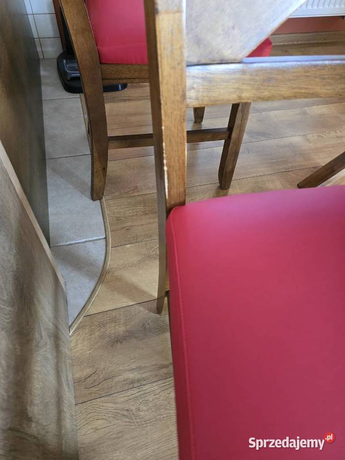 Sprzedam stół krzesła 106cm Straszyn sprzedam