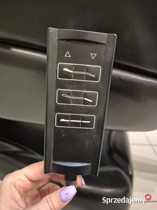 Fotel kosmetyczny elektryczny Activeshop Lux Wyposażenie salonów świętokrzyskie