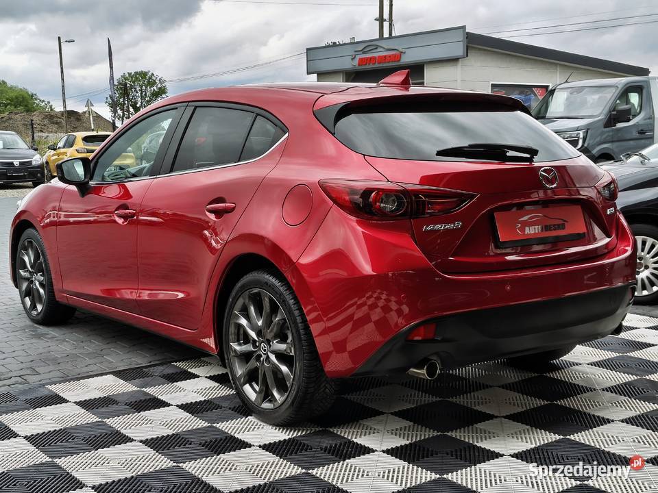 Mazda 3 NOWA PIĘKNY KOLOR 20 Benzyna Serwisowana 120KM Zarszyn