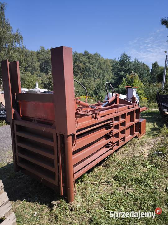 Prasa BOOA belownica do makulatury folii Biznes i Przemysł Trzebinia