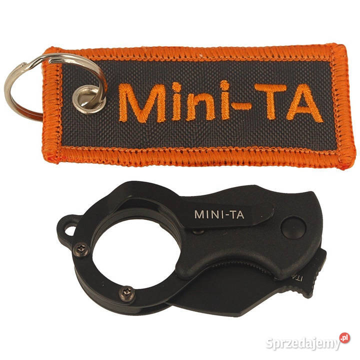 Nóż składany FOX Karambit MiniTA FRN Black Black Warszawa