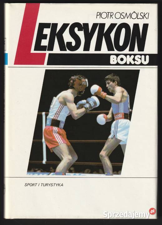 LEKSYKON BOKSU PIOTR OSMÓLSKI 1989 łódzkie Łódź