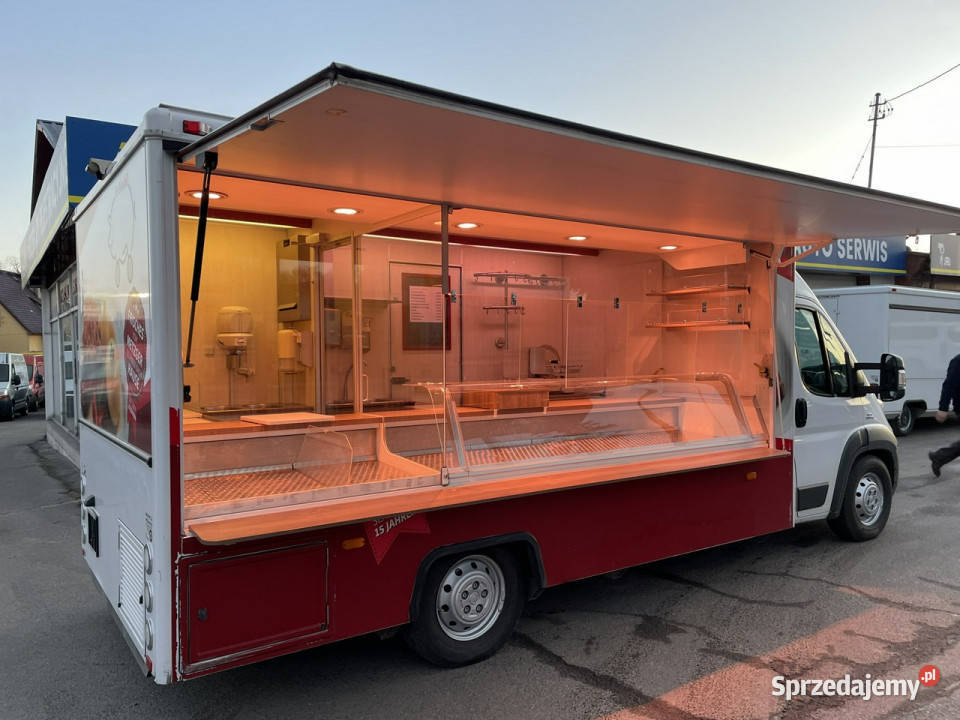 Fiat Ducato Autosklep Węd Gastronomiczny Food Rok produkcji 2016 dolnośląskie Syców