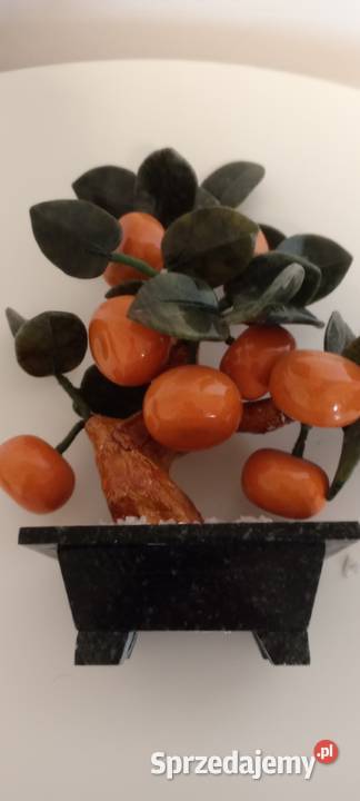 Sztuczne drzewo Feng Shui Jade rzeźbione drzewo Skawina sprzedam