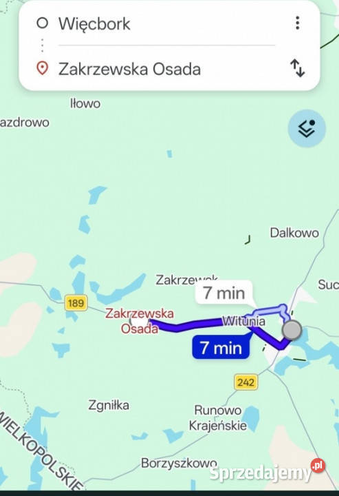 Na sprzedaż działki budowlane z wydanymi 1500m2 Nieruchomości Zakrzewska Osada