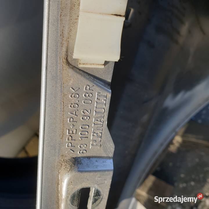 RENAULT ZOE BLOTNIK PRAWY PRZOD TEKNR 631009208R Łochowice sprzedam