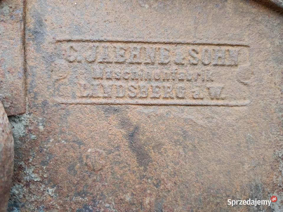 Zabytkowa młocarnia młockarnia szerokomlotna Zabiele