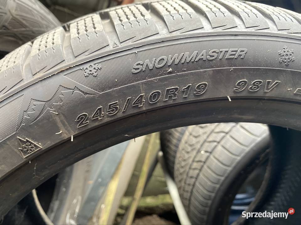 Opony zimowe 245 40 19 nowe 2024 Samochodowe Luzino sprzedam