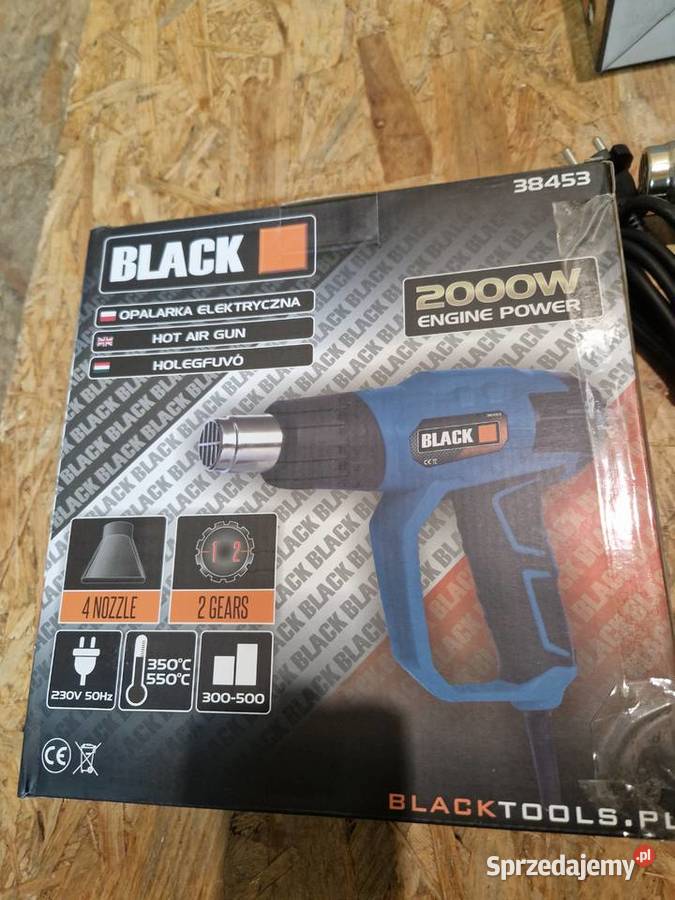 mocna OPALARKA ELEKTRYCZNA 2 BIEGI 2000W DYSZE Głogowa