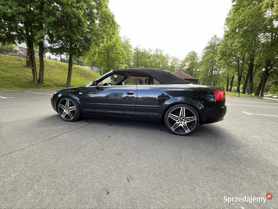 Audi A4 B6 Cabrio 18t Benzyna Automat Gotowe na czarny Turza Śląska