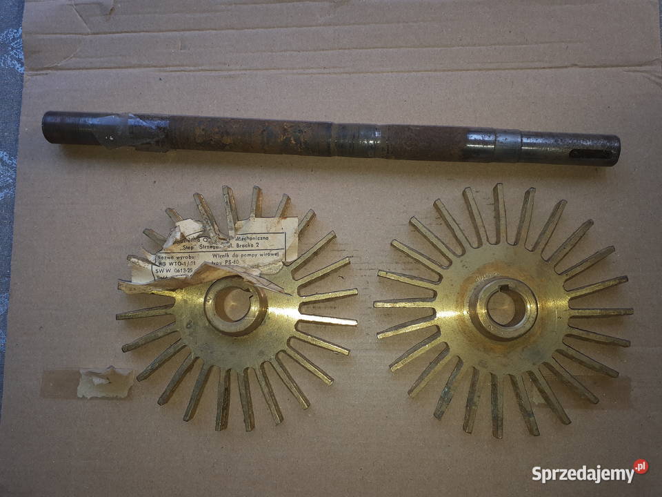 Wirniki pompy hydroforowej Jaktorów