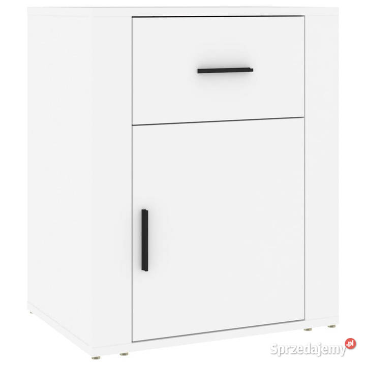 Szafka nocna biała 50x36x60 materiał Nocne mazowieckie Warszawa