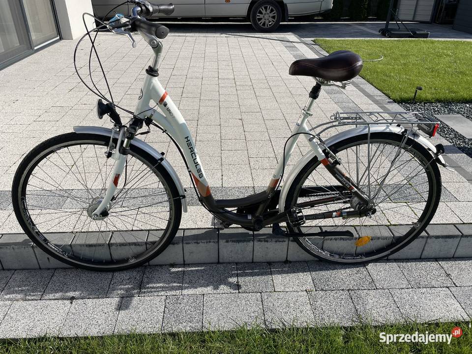 Rower 28 Damski Hercules UNO 7 Aluminiowy Biały Inowrocław