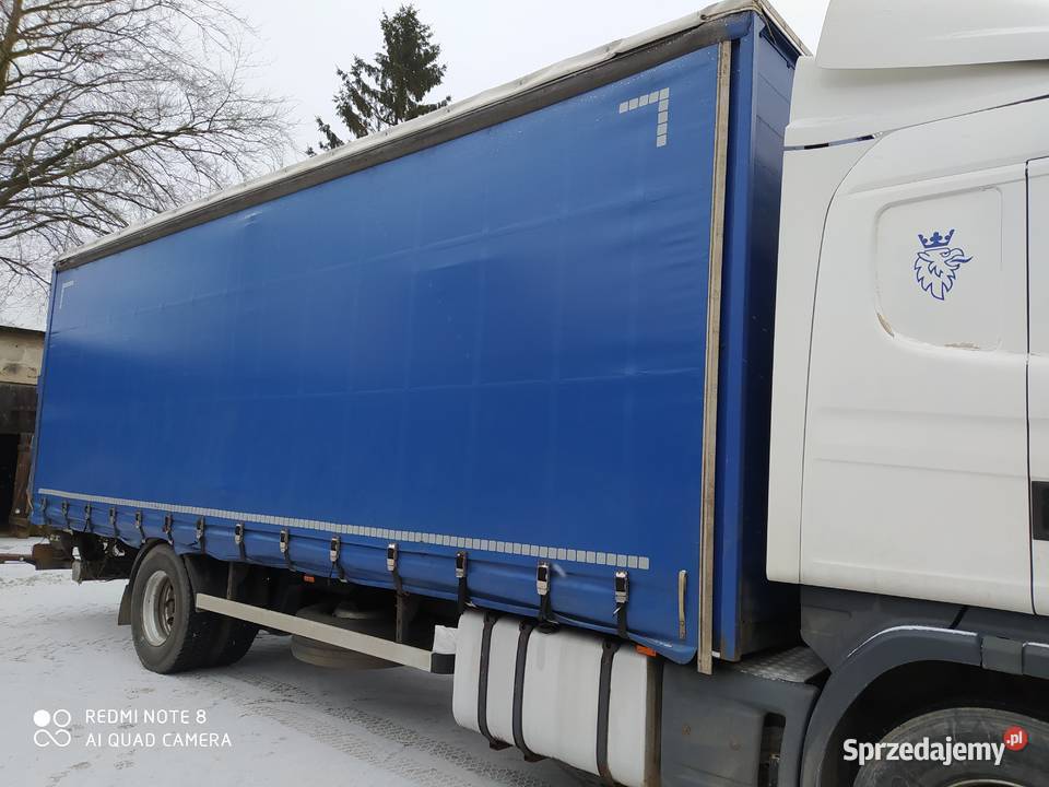 Zabudowa Plandeka Firanka Kontyner Winda pomorskie sprzedam