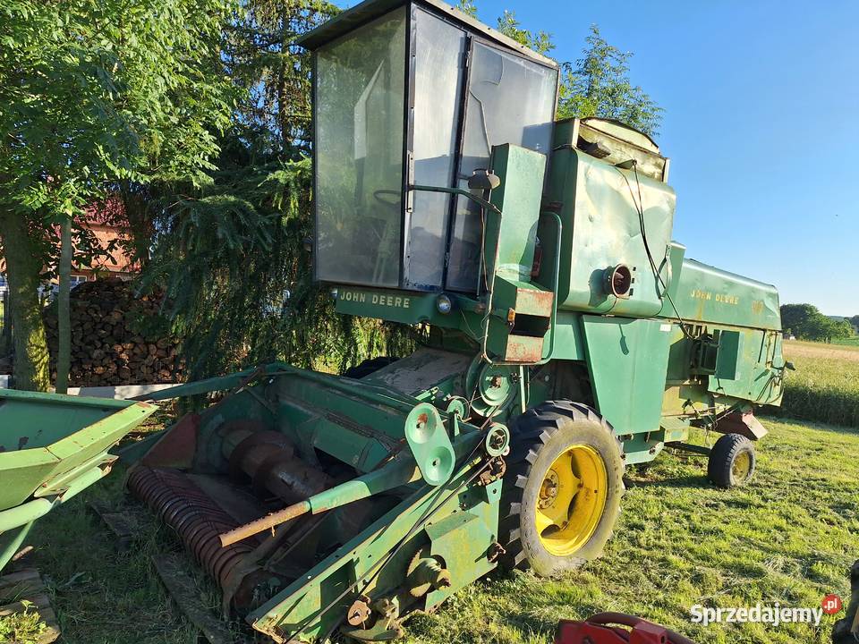 Kombajn JOHN DEERE 430 fasolazboże Michalów-Kolonia