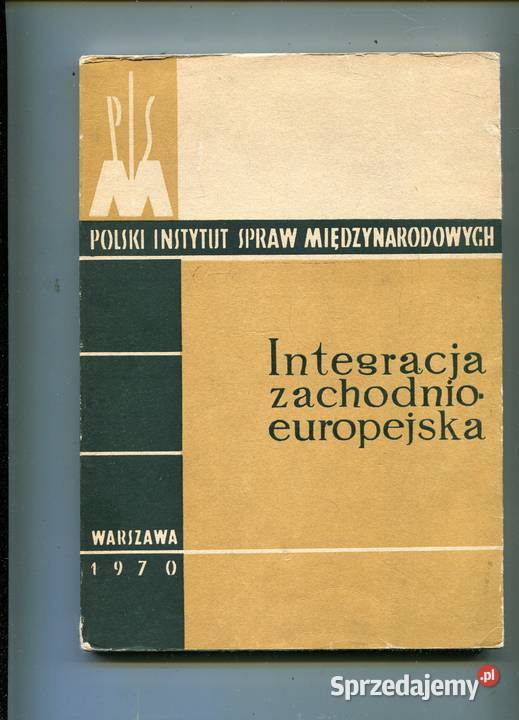 Integracja zachodnioeuropejska Aspekty Szczecin