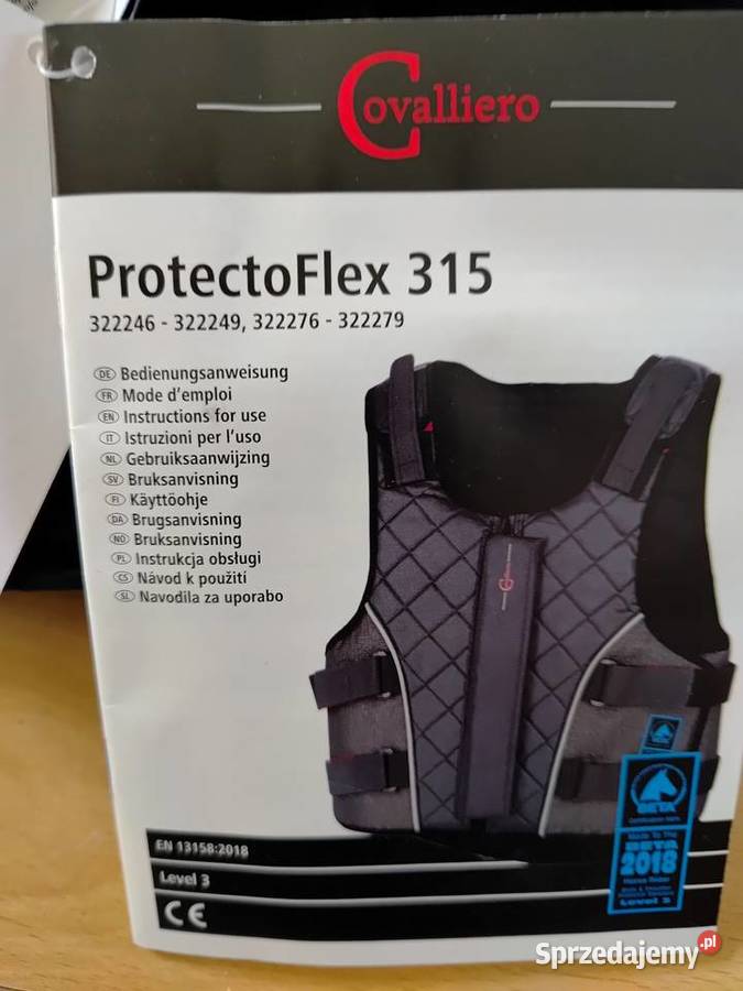 KAMIZELKA OCHRONNA PROTECTOFLEX 315 ROZMIAR XS Kazanów sprzedam