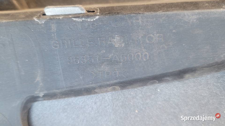 HYUNDAI I30 II GRILL ATRAPA ZDERZAKA 86351A6000 osobowe Ruda Śląska