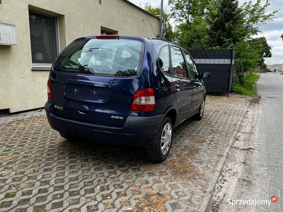 Renault Scenic 16 klima 203 r Sprawny Rok produkcji 2003 Zbąszynek