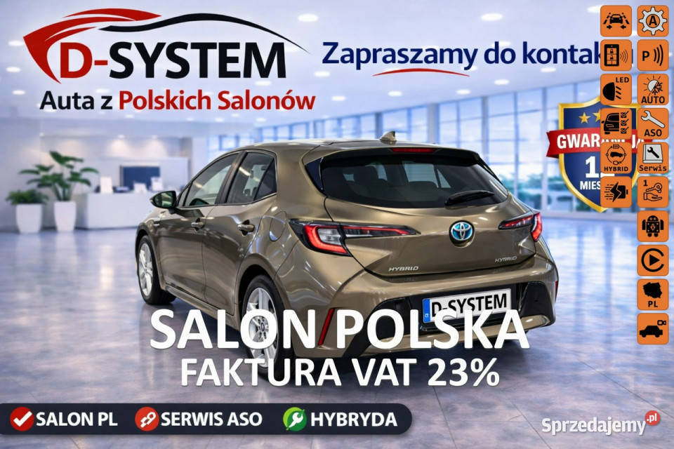 Toyota Corolla 20r Salon Polska 18 HYBRID Białystok
