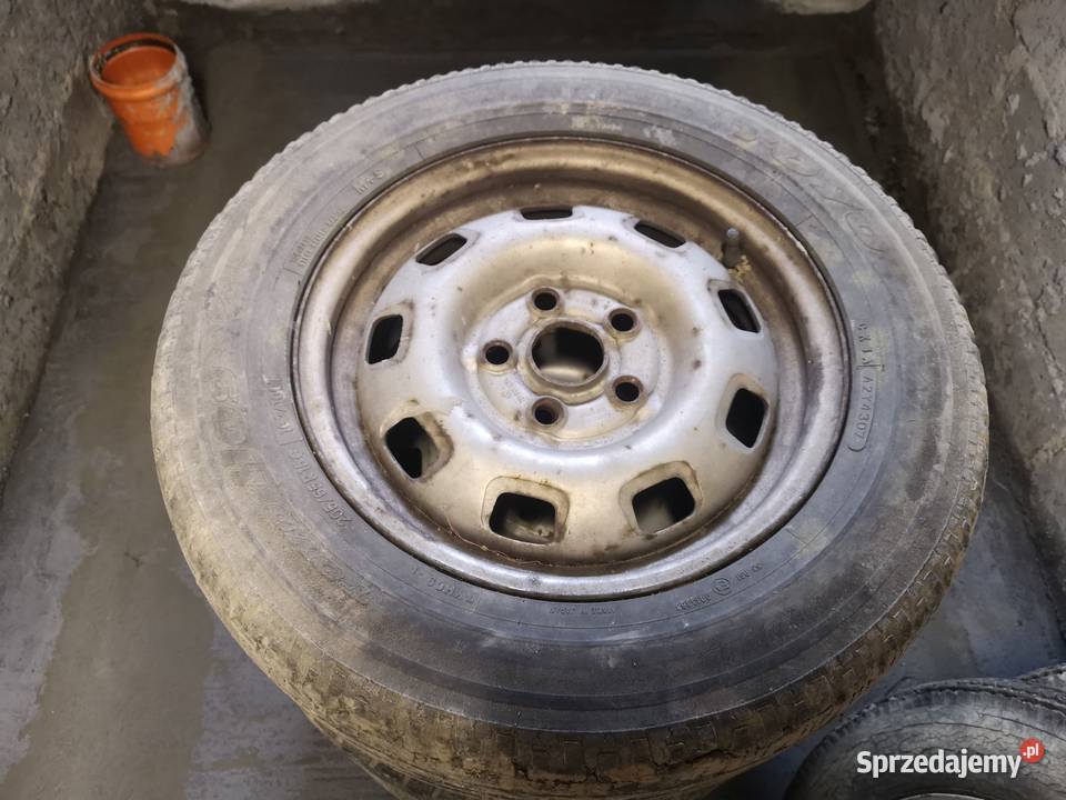 Felgi Stalowe VW T4 Oryginał 5x112 Komplet 4 Skomielna Biała