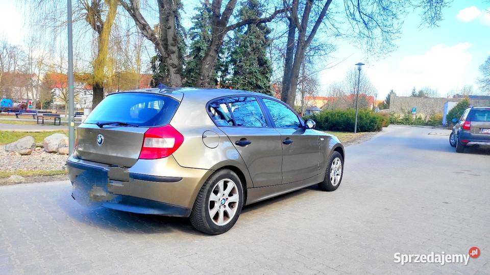 BMW E 87 2005 r 16 benzyna 116 nieuszkodzony Chodzież