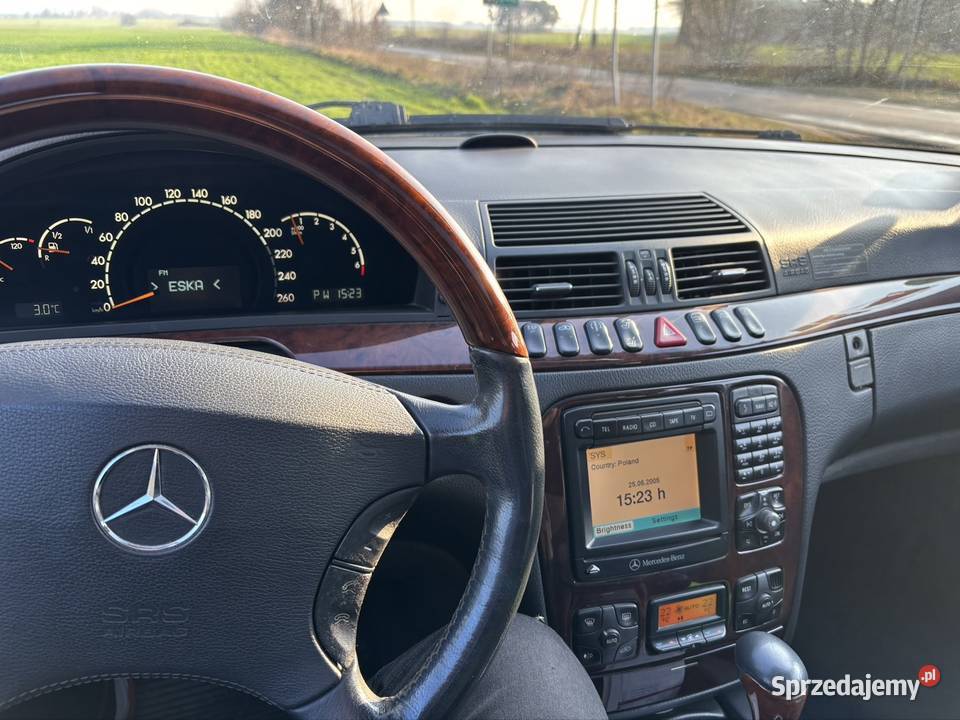 Mercedes S 430 radio Poznań