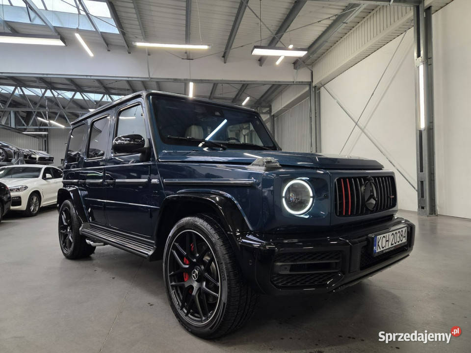 Mercedes G 63 AMG Ocean Blue G Manufaktur benzyna